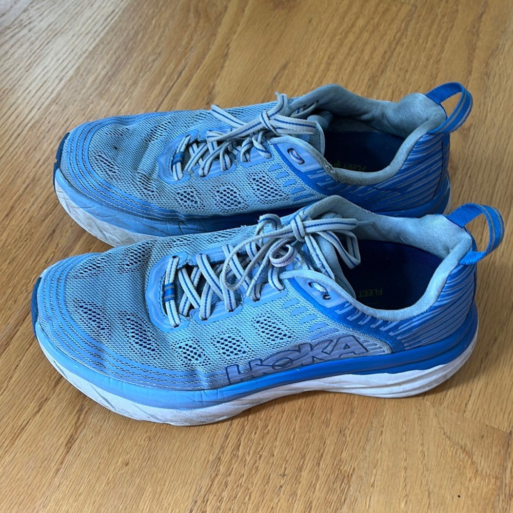 Hoka bondi 6 1019270 SPCB women’s size 8 1/2 running shoe